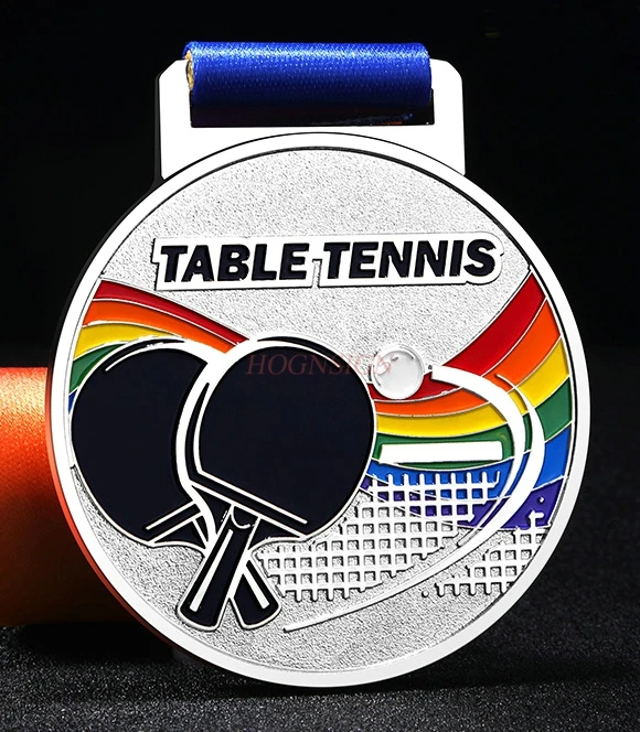 Table Tennis Medal Children's Gold Medal Championship Medal Football Badminton Memorial 2021