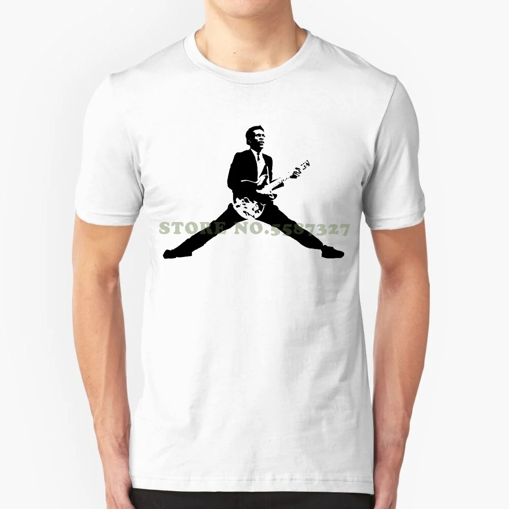 Chuck Berry 1968 T Shirt Short Sleeve Rock&roll Guitarist Inovator Rip Mens T Shirts Fashion Cool