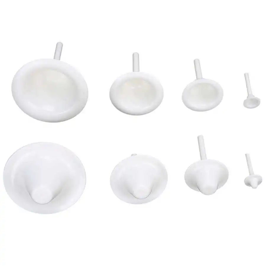 

8PCS Cake Flower Nail Cupcake Icing Cream Decorating Nail Tool Ice Cream Cake DIY Decorating Tools