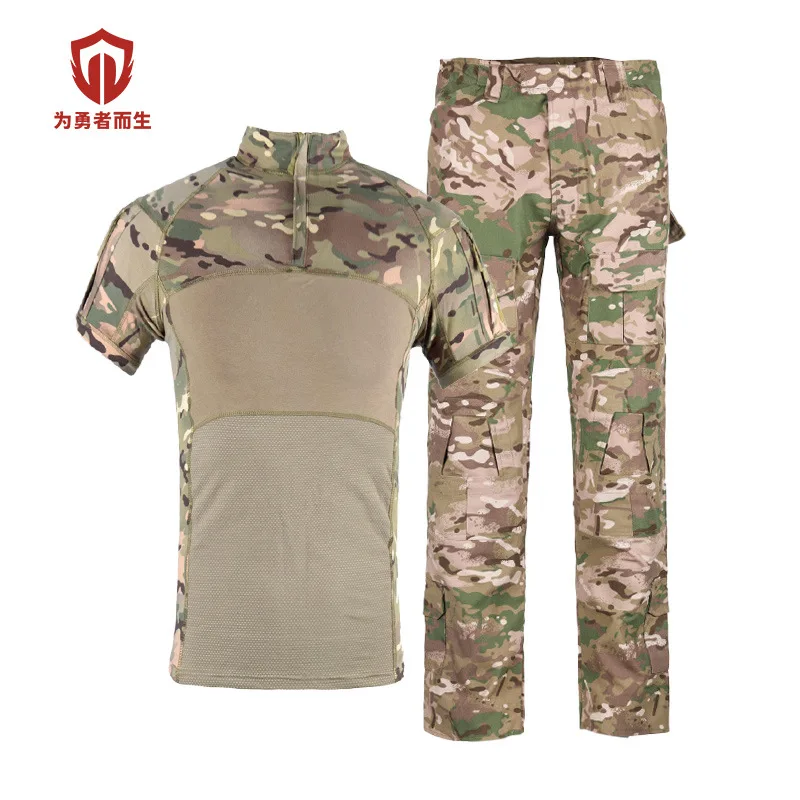 

Camouflage Hunting Clothes Tactical Uniform Set Outdoor Multicam Airsoft Paintball Combat BDU Shirts Cargo Pants Ghillie Suit