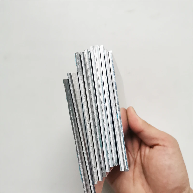 5 قطعة/10 قطعة 5052 الألومنيوم لوحة الألومنيوم مسطح ورقة DIY سمك 3 مللي متر 100x100 مللي متر تخصيص