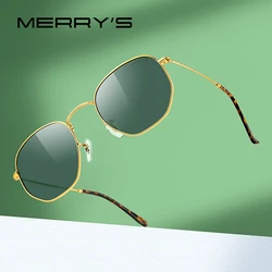 MERRYS DESIGN mężczyźni kobiety klasyczne polaryzacyjne okulary przeciwsłoneczne do jazdy odcienie Retro okulary przeciwsłoneczne UV400 S8812