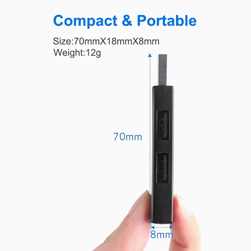 Usb Hub 3.0 2.0 متعدد 3 ميناء U قارئ القرص الفاصل محول موسع لينوفو شاومي HP ماك بوك كمبيوتر محمول ملحقات الكمبيوتر