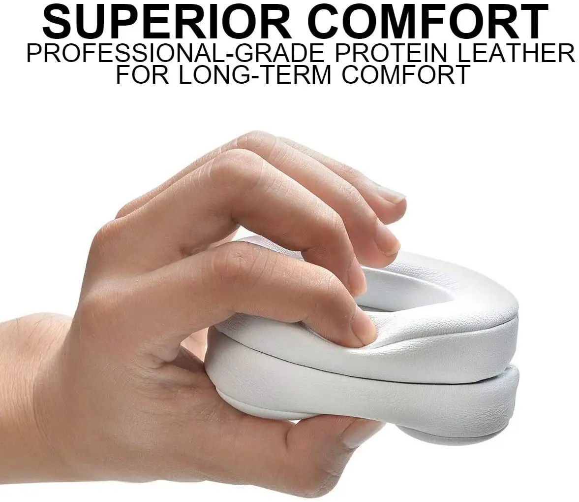 Solo 3 Ear Pads for Beats Solo Replacement Memory Foam Earpads Cushions Compatible with Solo 2 & 3 Wireless On-Ear Headphones