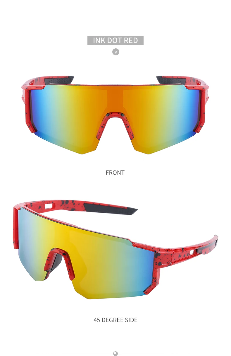 Übergroße randlose Sport-Polarisations-Sonnenbrille für Damen, neue modische rahmenlose Shield-Sonnenbrille für Herren, Outdoor-Fahrradbrille 2026 – Detail 21