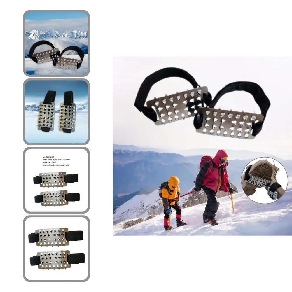 Shoes Snow Grips   Anti Slip Shoe Boots Ice Grippers  Shoes Ice Grippers High Quality Crampons Traction Cleats