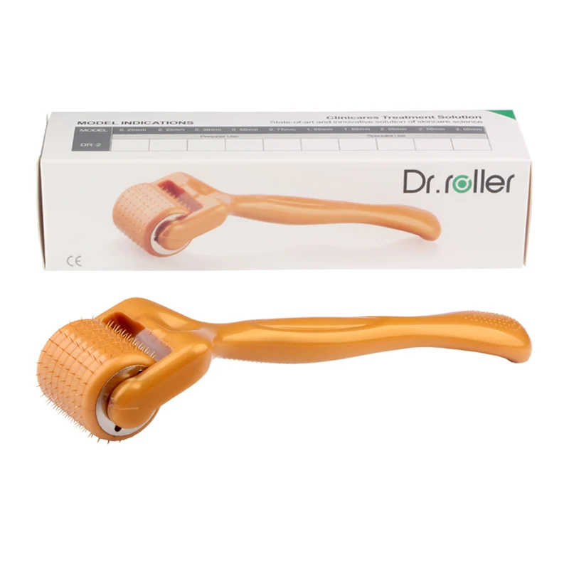 Derma Roller dr.roller 192 needles Micro Needle Mezoroller Wrinkle Acne Scalp Face Skin Care Hair Beard Growth Agulha Mento