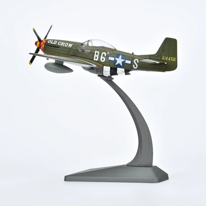 JASON TUTU Diecast Metal 1/72 Scale American Army Airlines P-51D Mustang Fighter P51 Airplane Model Military Drop shipping