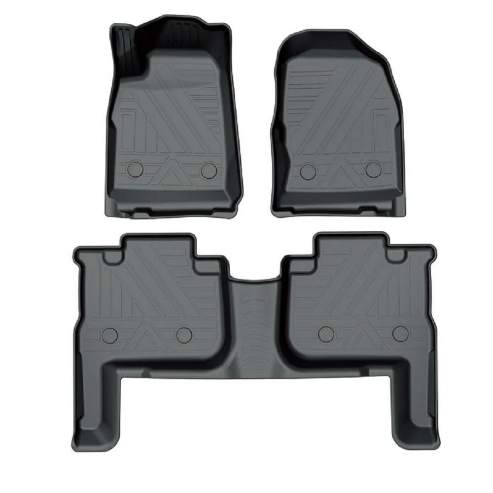 Auto Leather Mats Fit For Greatwall Wingle 5 Wingle 7 Floor Mats 2017 2018 2019 2020 2021 Car Parts Auto Accessories