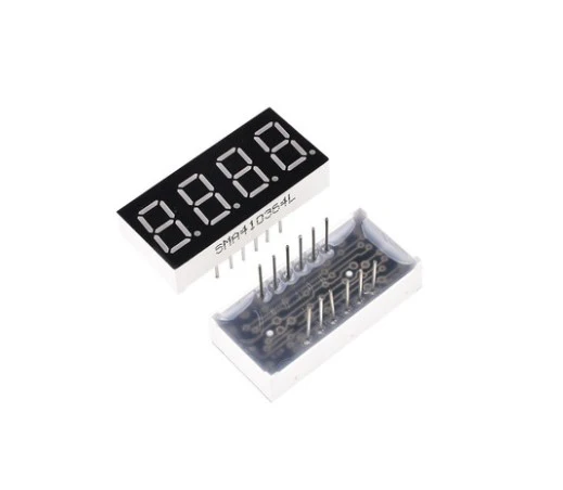 Pantalla LED de 0,56 pulgadas, 1 unidad, 7 segmentos, 1 Bit/2 Bit/3 Bit/tubo de dígitos de 4 bits, cátodo común rojo/ánodo Digit