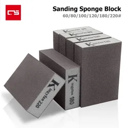 Sanding Sponge 60 80 100 120 180 220# Coarse/Medium/Fine/Superfine Sanding Block for Drywall Metal  Woodworking Kitchen Clean