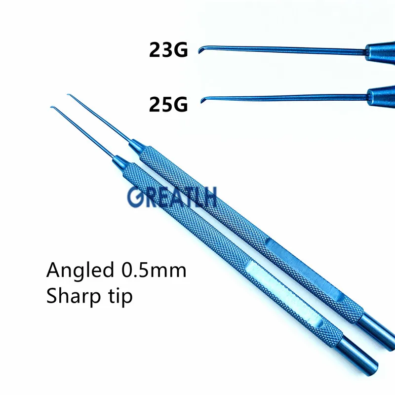 

Ophthalmic Goniotomy knife Blades Angled 23G Titanium 25G Ophthalmic eye instrument tools