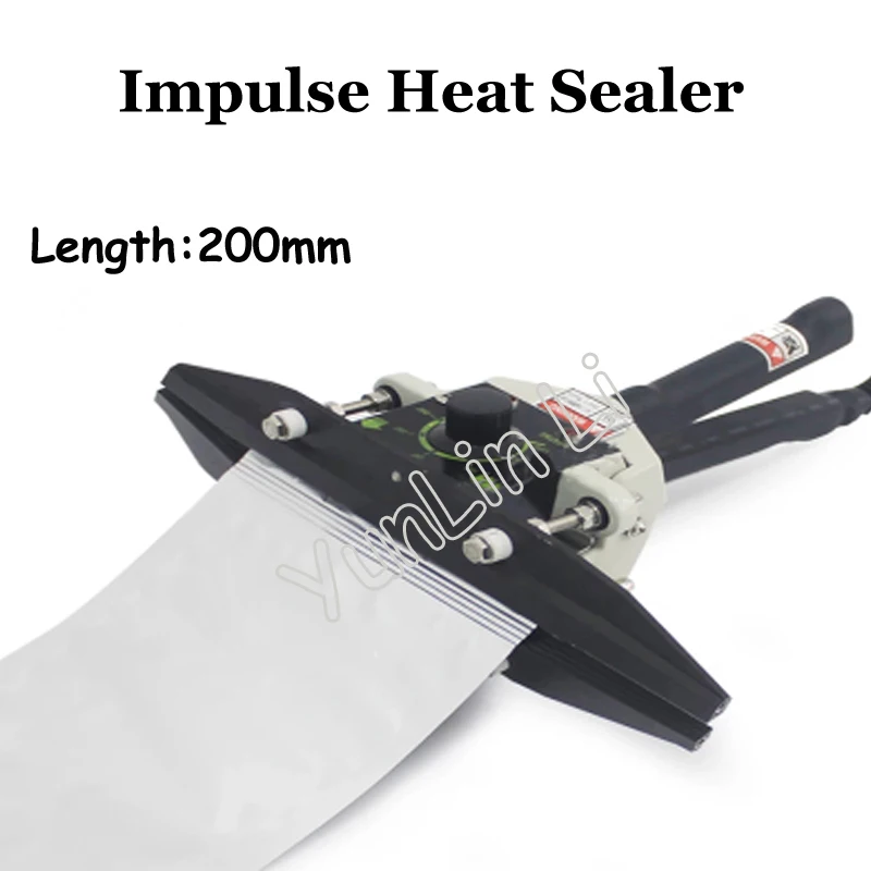 Impulse heat sealing machine to Almumin foil bag sealer handy packaging equipment electric tool 220V