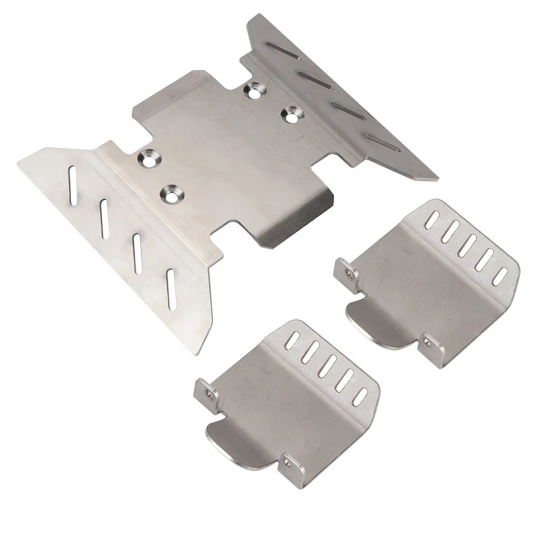 1/6 RC Car Stainless Steel Axle Protector Chassis Armor Skid Plate Egg Guard For Axial SCX6 AXI05000 1/6 RC Car Accessories