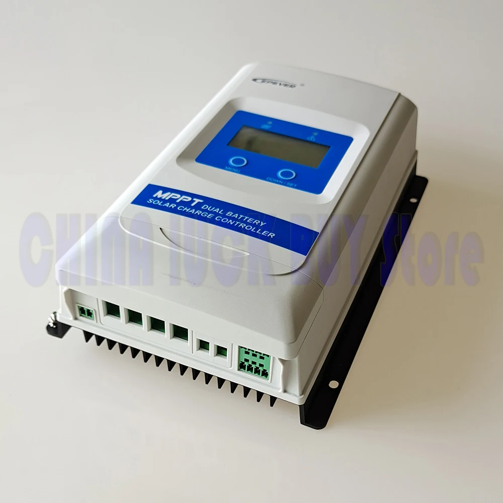 EPever 30A Dual Battery MPPT Solar Controller DR3106N DR3210N DuoRacer Series Solar Panel Charger Regulator DDS