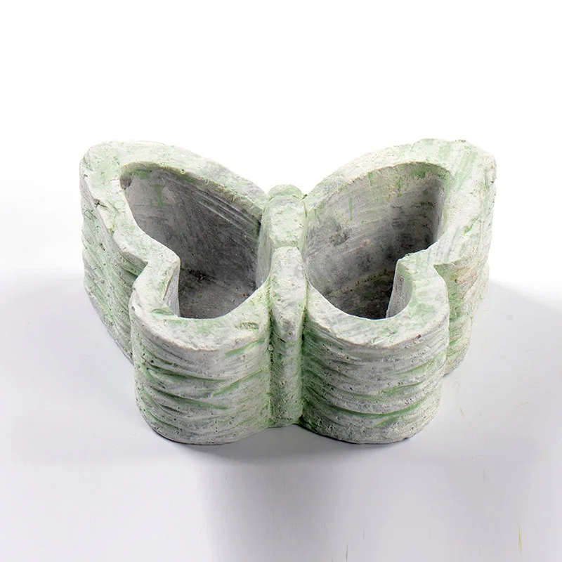 DIY Handmade Planter Concrete Silicone Mold 3D Butterfly Shaped Cement Mould