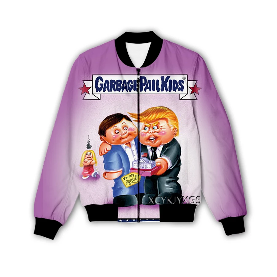 xinchenyuan New Men/Women Garbage Pail Kids 3D Printed Jacket Fashion Streetwear Men Loose Sporting Jacket & Coat M48