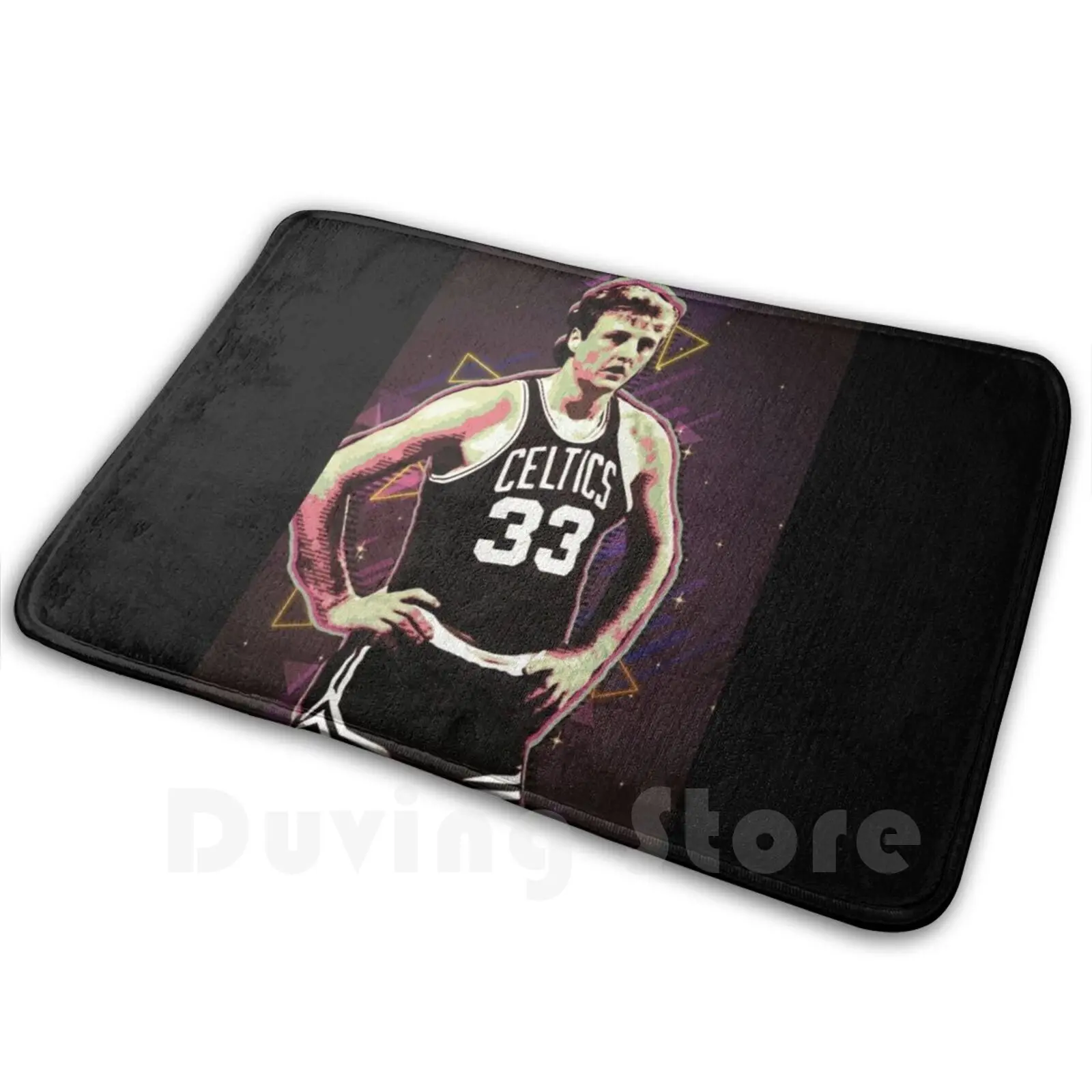 Larry Bird Carpet Mat Rug Cushion Soft Larry Bird Larry Bird