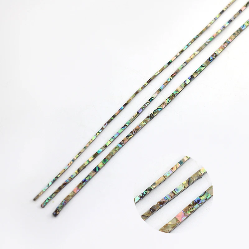2pcs Abalone Color Shell Guitar BINDING For Acoustic Guitar Accessories Width 3mm/4mm/5mm/6mm