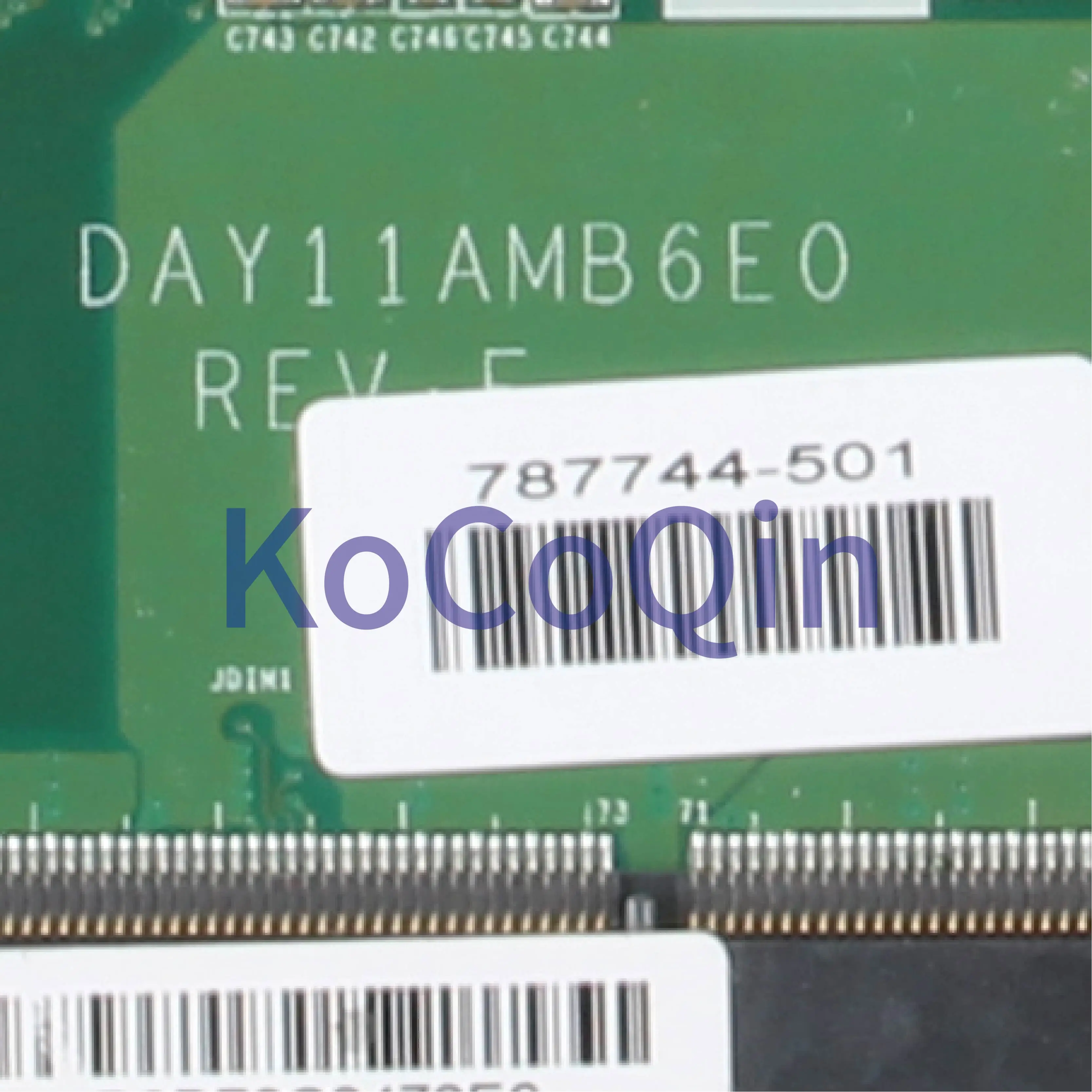 Imagem -06 - Kocoqin-placa-mãe para Computador Portátil Placa Principal Compatível com hp Pavillion 15-p Doméstica 15.6001 787744 Sr23w