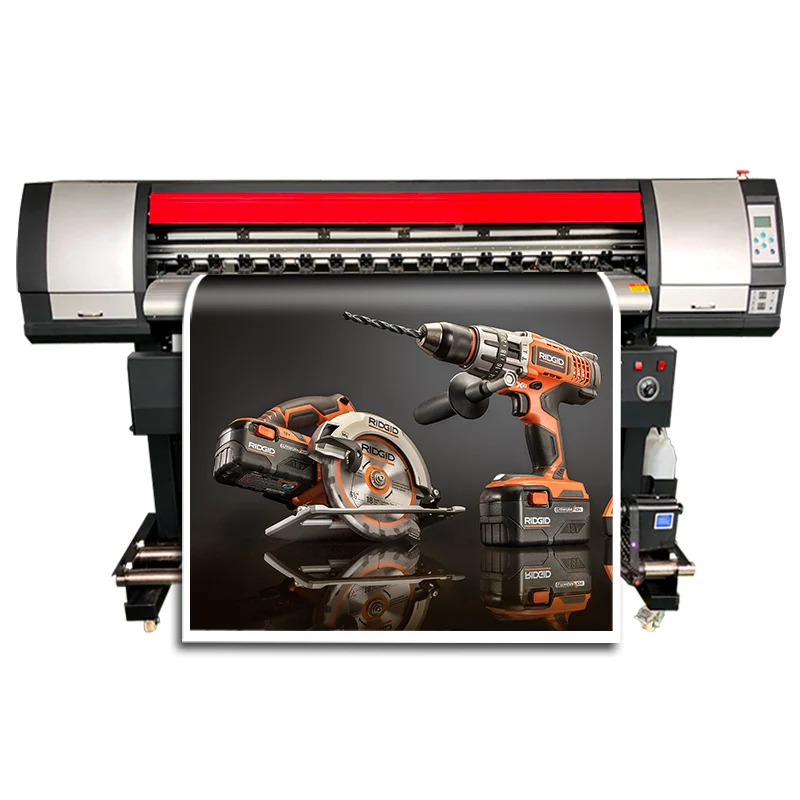 sublimation printer with single xp600 i3200 used for advertisement large format printers