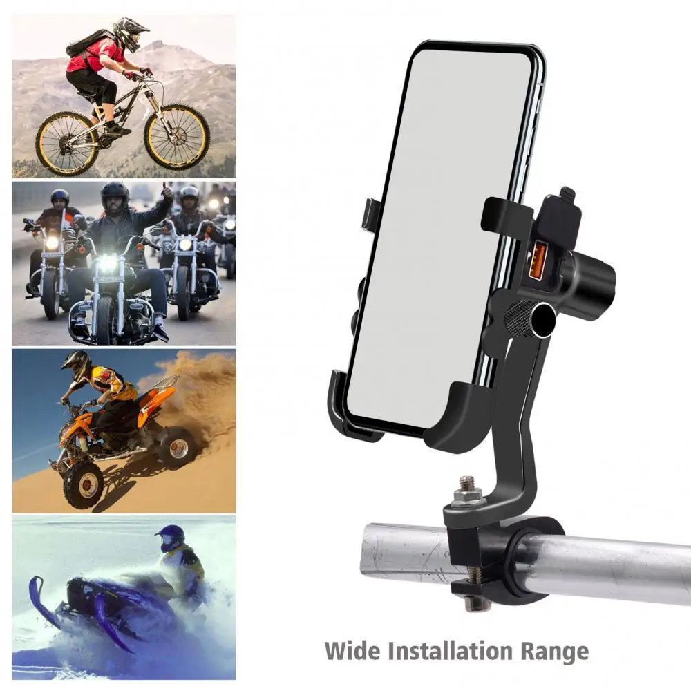 

CS-748D Waterproof DC12V-24V Universal Mobile Phone Holder for Electric Vehicles Motorcycles Electronics Accessories