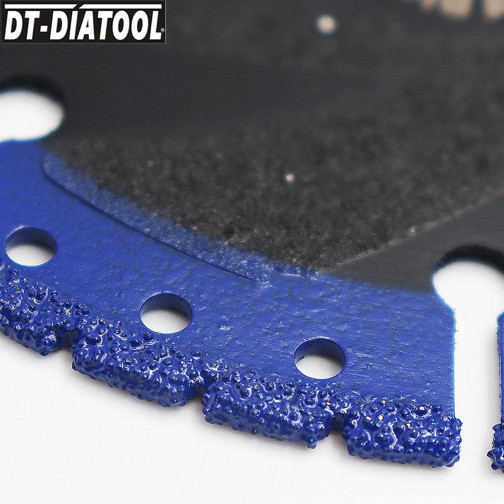 DT-DIATOOL 1 или 2 шт., диаметр 115 мм/4,5 дюйма, паяные алмазные отрезные диски, универсальные пилы, лезвие для сноса, стальное металлическое лезвие