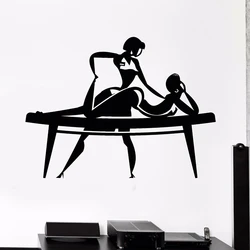 Massage Wall Decal Spa Therapy Relaxation Health Removable Vinyl Art Wall Stickers Beauty Slaon Modern Home Decoration Z380
