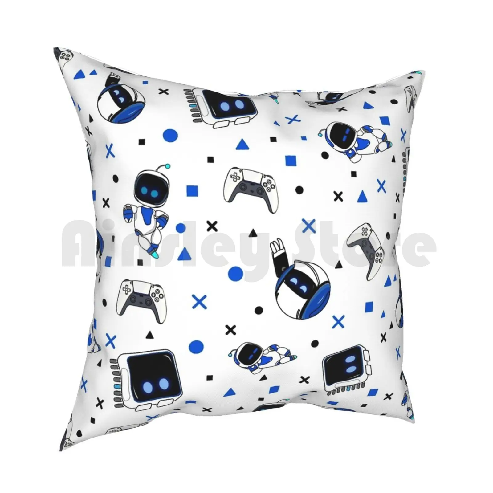 Astrobot And Friends Pillow Case Printed Home Soft Throw Pillow Astrobot Astrobot Ps5 Astros Playroom Ps5 Games