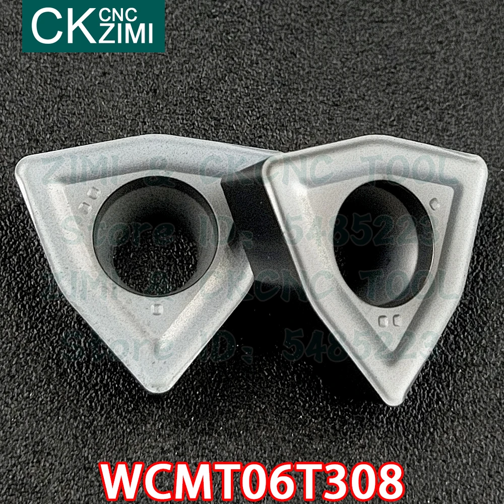 WCMT06T308 ZM1125 WCMT 06T308 карбидные вставки U вставки для дрели CNC индексируемый поворотный инструмент для WC Водоструйная быстрая дрель U дрели