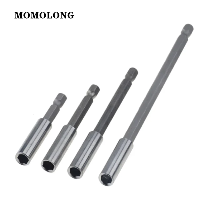 60/100/150/200mm Hex Rod Shank Hand Tool Socket Extension Bit Long Handle Screwdriver Tip Holder Quick Change