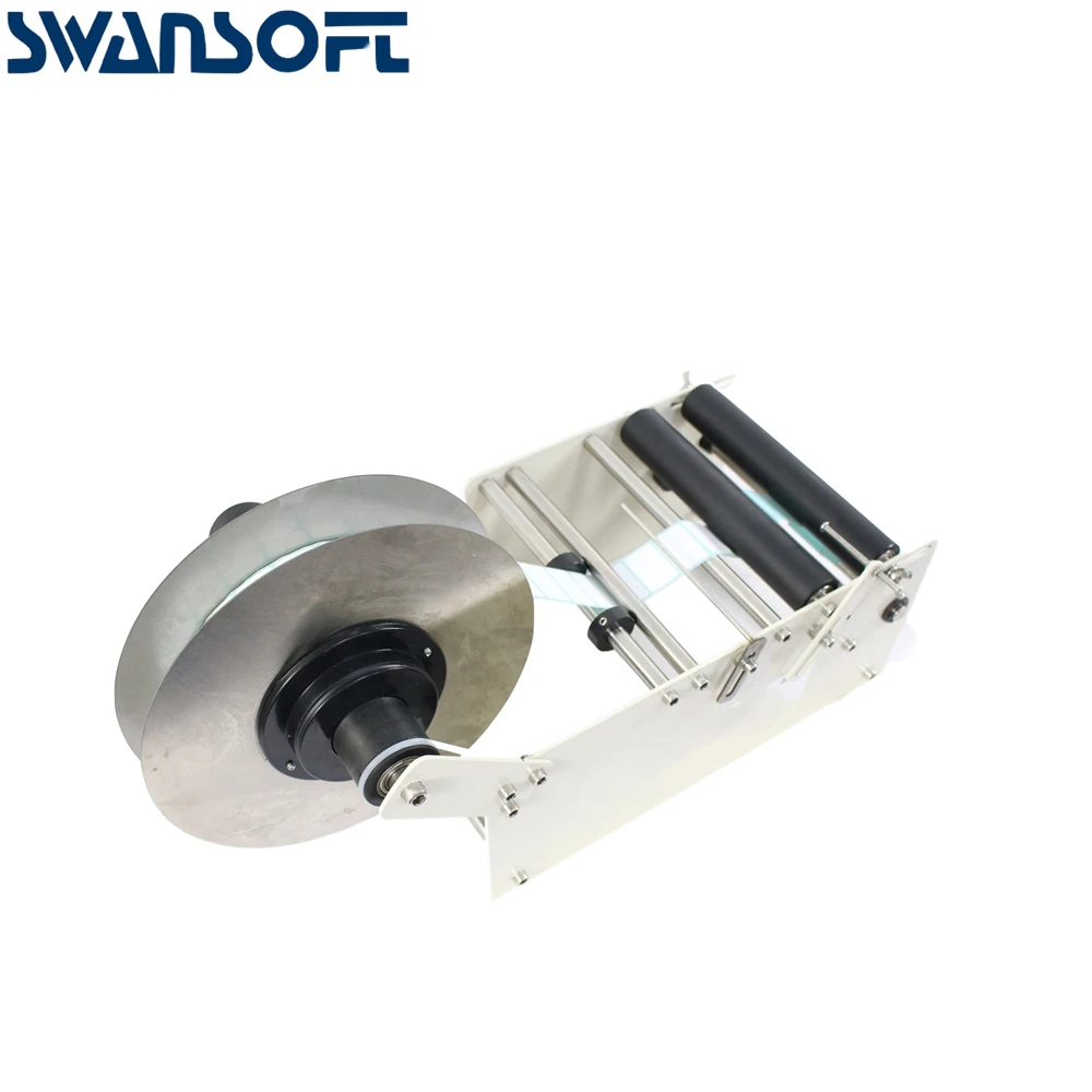 Swansoft Handleiding Fles Etikettering Machine Met Een Sticker Machine Klaar Om