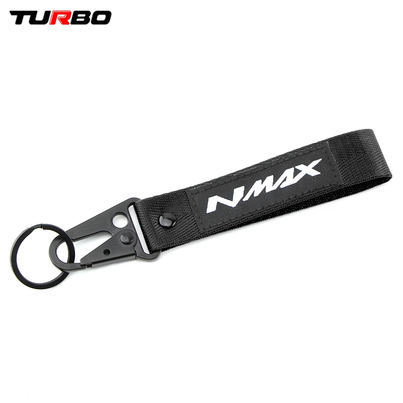 For YAMAHA NMAX N-MAX 155 125 NMAX155 NMAX125 2015-2020 2019 2018 2017 2016 Motorcycle accessories embroidery keychain keyRing