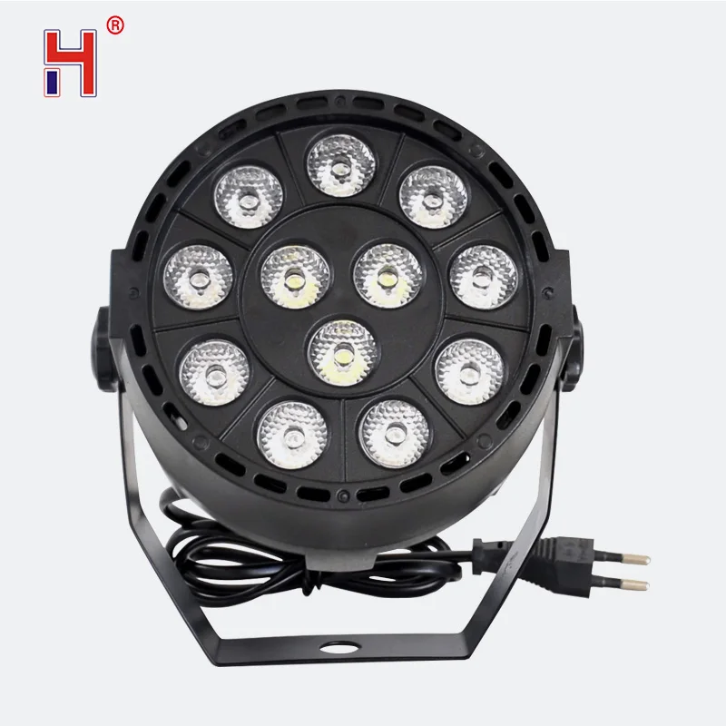 HongYi RGBW 12x3W Led Par Light DMX Stage Effect Lighting Lamp Home Party For Entertainment