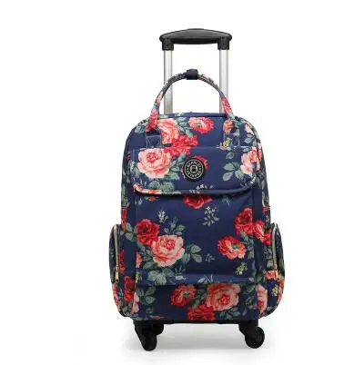 rolling luggage bag women hand Luggage bag women carry on baggage bag travel Trolley Bags on wheels Trolley carry on Suitcase