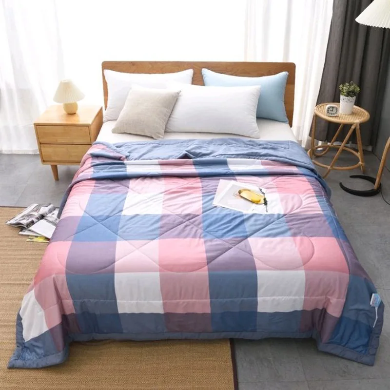 

2024 new summer air conditioning quilt, single double washable summer thin quilt.