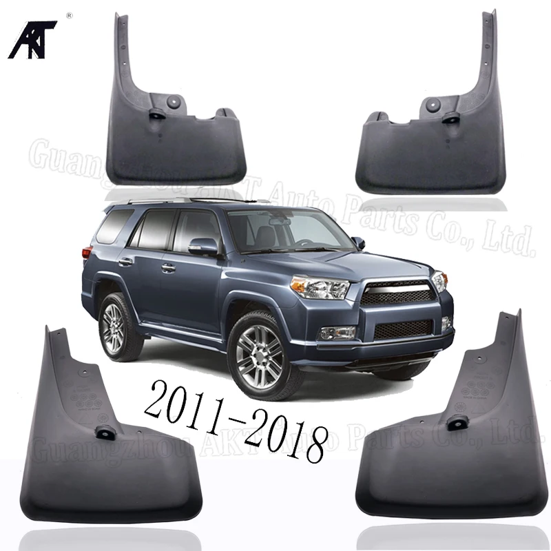 

Mud Flap For toyota 4runner 2010-2018 PT769-89110 Set Molded Mud Flaps Mudflaps Splash Guards Front Rear Mud Flap