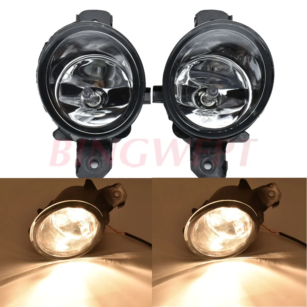 2PCS Oval LED Fog Lights H11 For N-ISSAN PRIMERA WP12 P12 2002 2003 2004 -2015 Halogen Fog Lights 55W