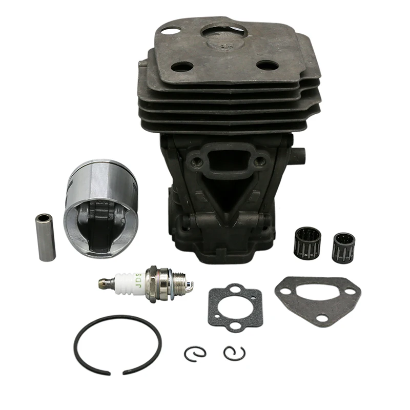 44 مللي متر و 42 مللي متر اسطوانة مجموعة كبّاس صالح ل HUSQVARNA 445 445e 450 450e Jonsered CS2250 CS2245 بالمنشار المحرك أجزاء المحرك 544119902