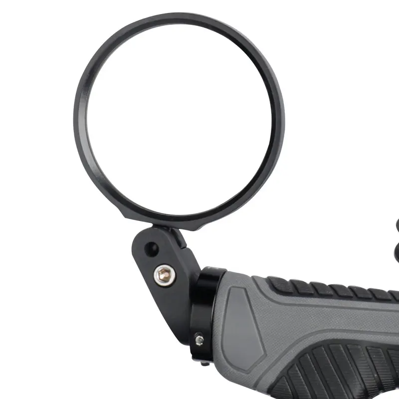 AliExpress DEEMOUNT Bicycle Mirror Universal Left Right Mount Acrylic Convex or Flat Lens Plug Install Rear View Sight Reflector Angle Adjustable