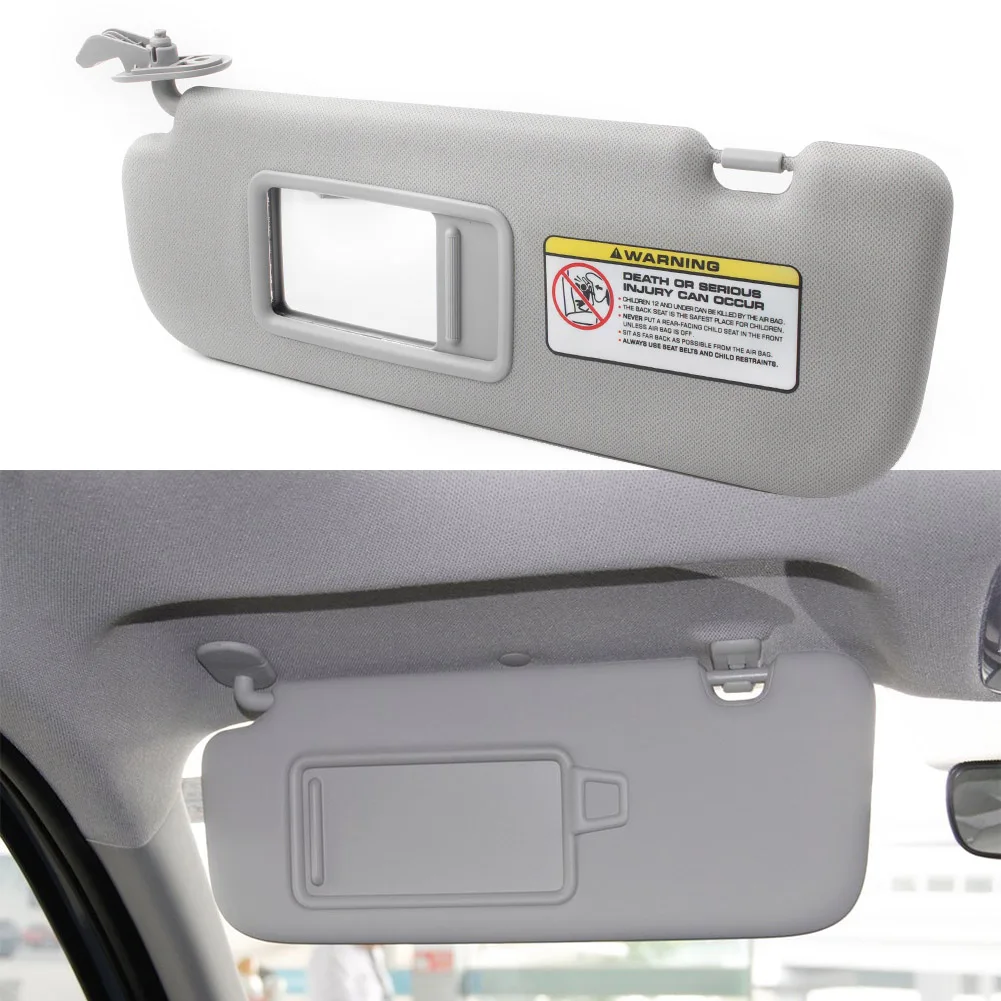 Gray Car Sun Visor Shield Left Sunshade For Hyundai Elantra 2011 2012 2013 2014 2015 852103X000TX 