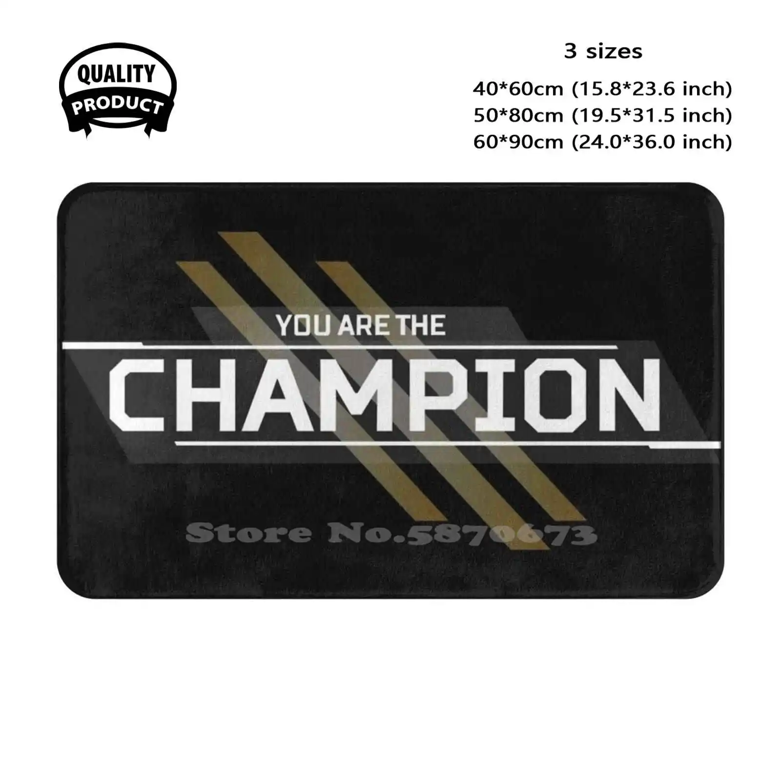 You Are The Apex Champion | Apex Legends Soft Cushion Home Carpet Door Mat Car Rug Streamer Gaming Girl Gamer Girl Gaming Life