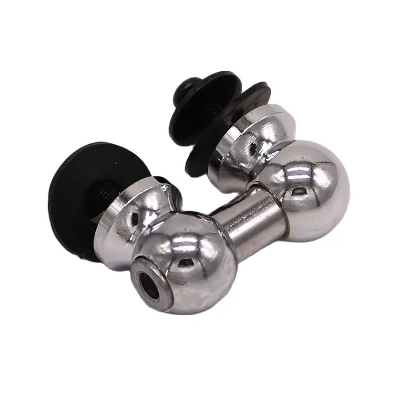 26mm 38mm 1 Side Adjusted Drum Lug Single Side Snare Drum Lugs Silver Color with Black Screws Double side Drum Parts 1 Piece