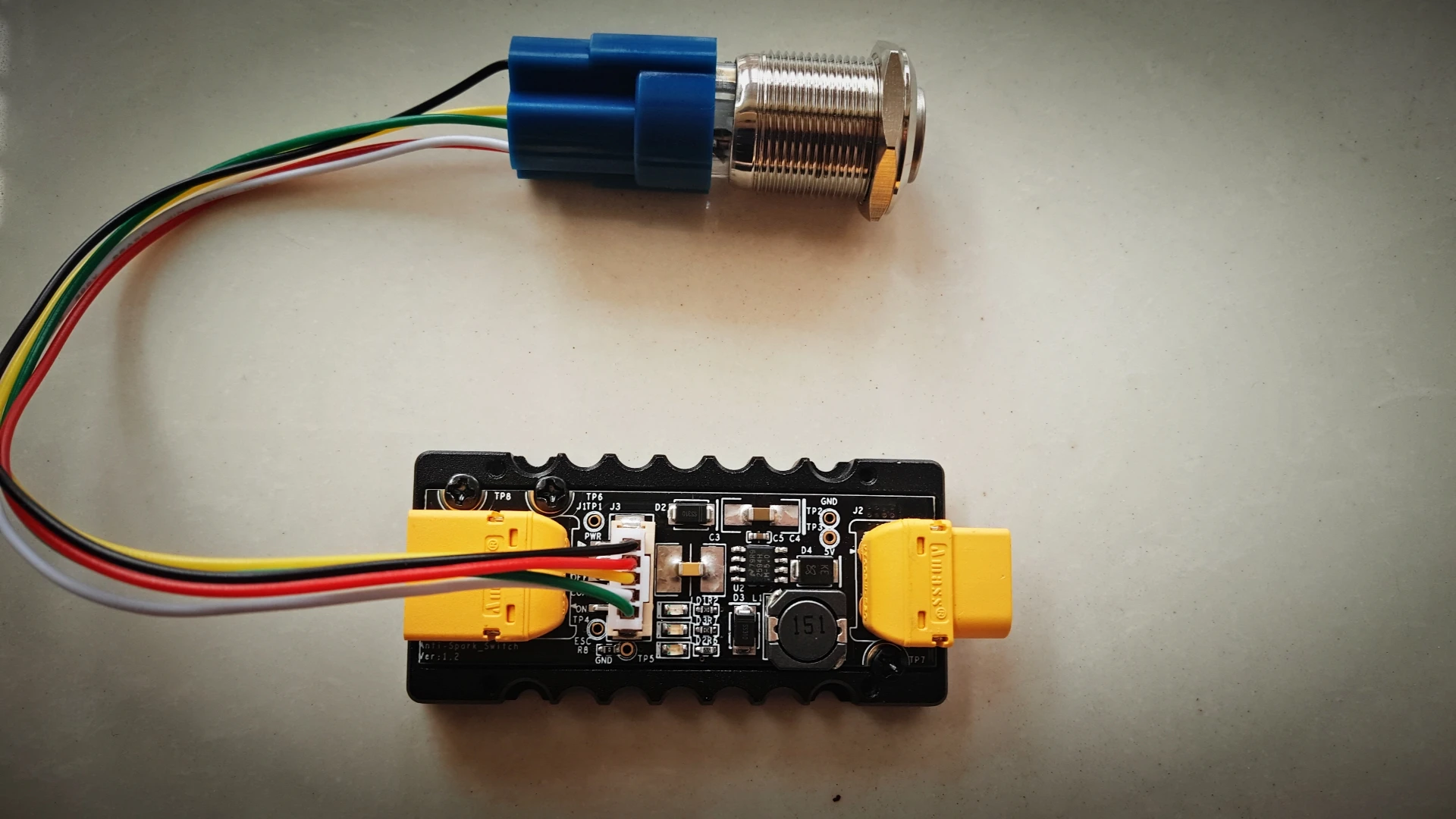 

VESC Anti-sparking Full Hardware Electronic Switch Over Voltage Over Current Over Temperature and Short Circuit Protection