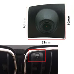 YIFOUM HD CCD Car Front View Parking Night Vision Positive Waterproof Logo Camera For BMW X5 X6 F16 F15 2014 2015 2016 2017 2018