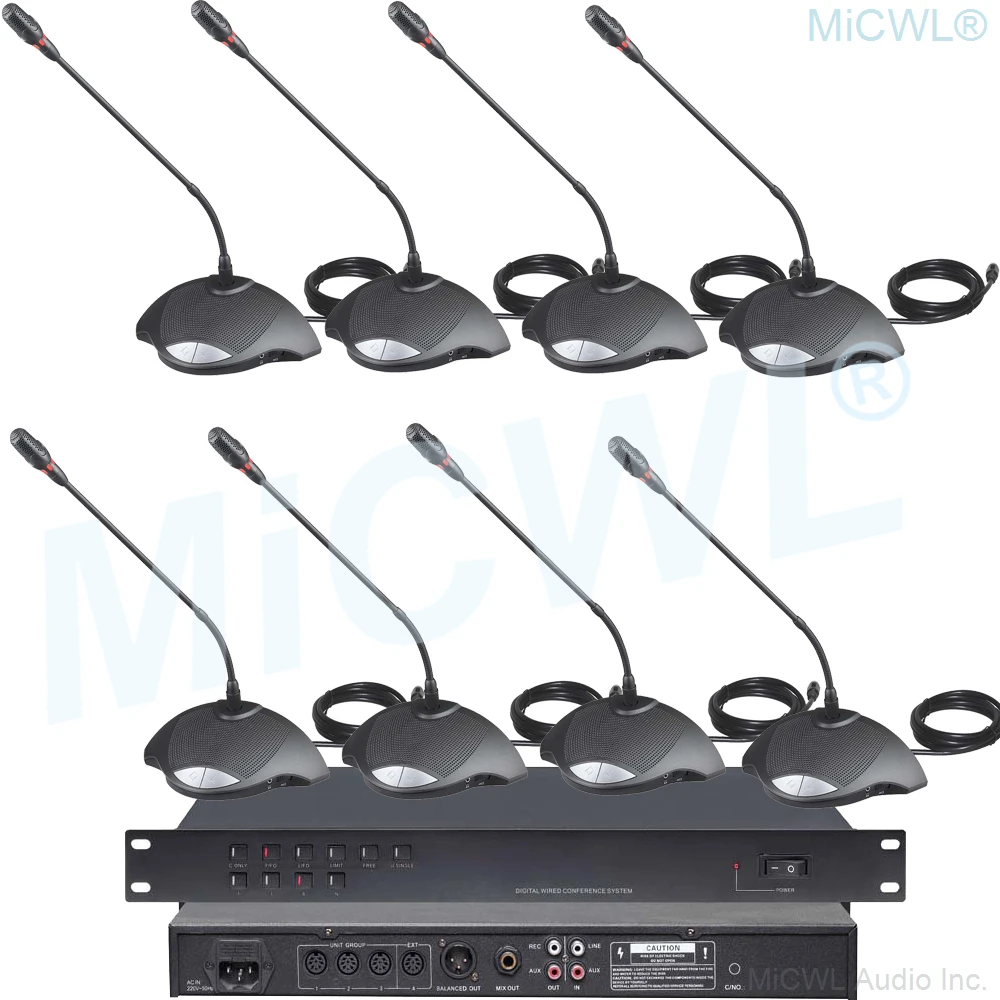 

Pro Table Gooseneck Wired Conference Microphone CCS 900 Built-in speaker Conferencing Meetings Solutions MiCWL A350M-A01