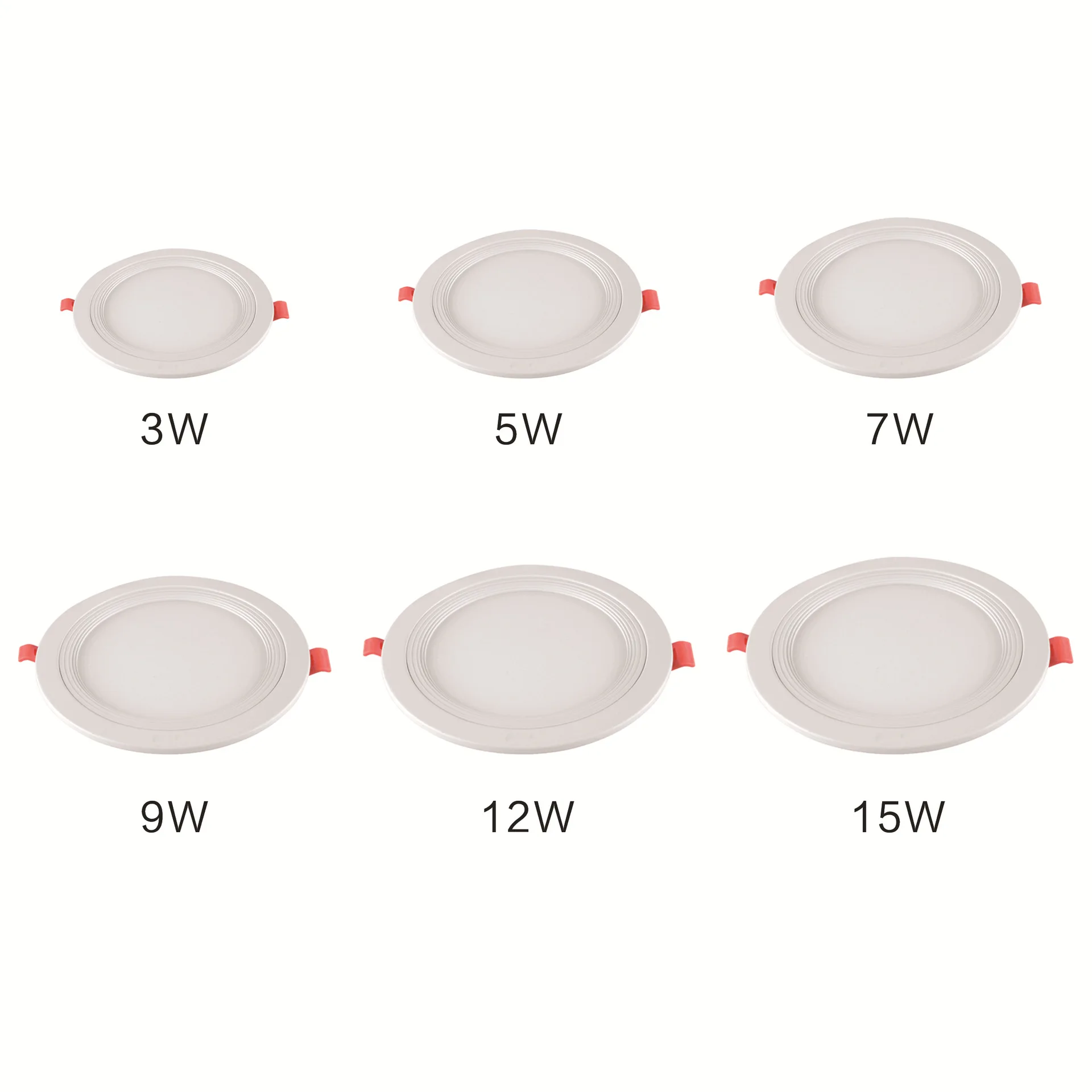 3W 6W 9W 12W 15W 18W 22W LED Downlight Recessed LED Spot Lighting Bedroom Kitchen Indoor led down lamp AC220V