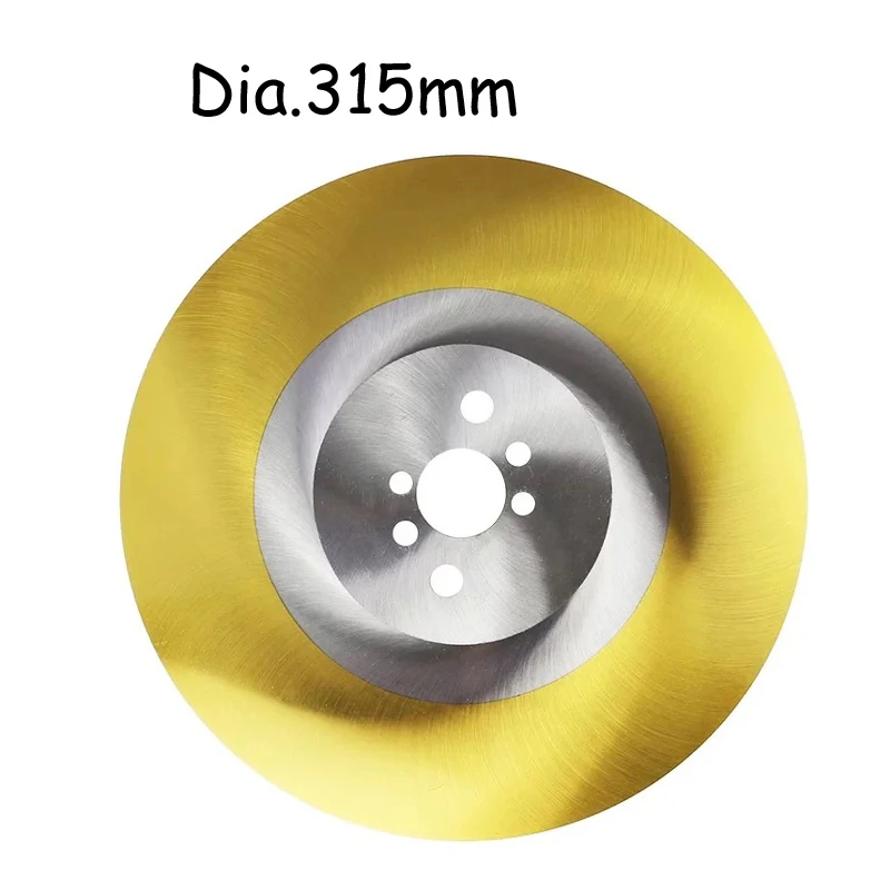 

(Teeth Customized) Dia.315mm*2mm W5/DM05 HSS Circular Saw Blade with TiN-Coated Iron Pipes Cutter for Industry Use