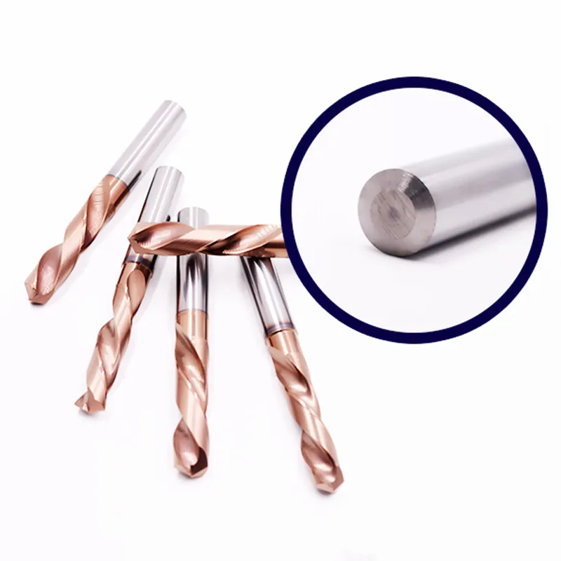 MOS Tungsten Carbide Drill Bit 1mm - 20mm HRC45° HRC55° HRC65° Twist Drill Bit CNC Lathe Machining Drill Bit Metalwork Tools