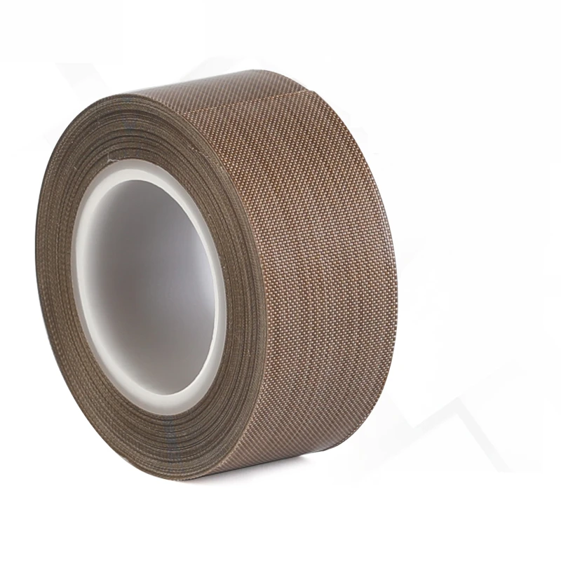 0.13mm 0.18mm 300 Degree High Temperature Resistance Adhesive Tape Cloth Heat Insulation Sealing Machine PTFE Tape